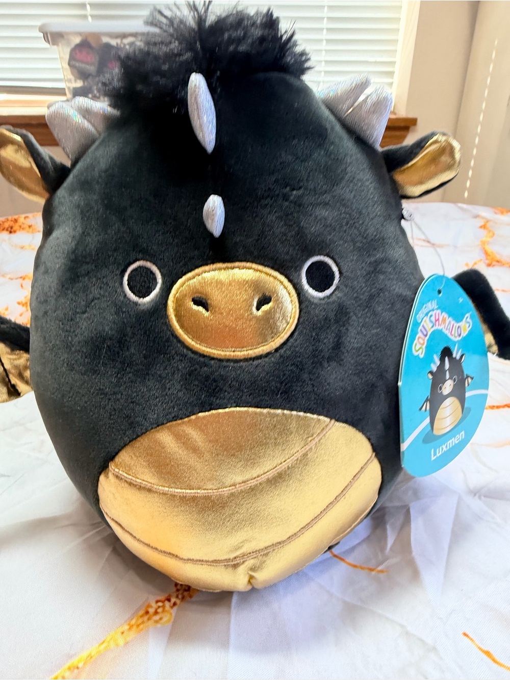 Squishmallows Luxmen 8” NWT